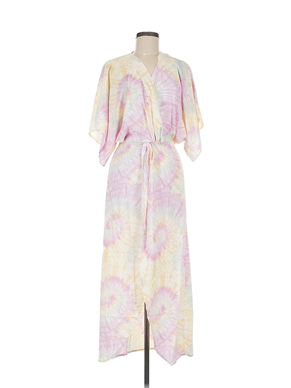 Pastel Tie-Dye Maxi Dress